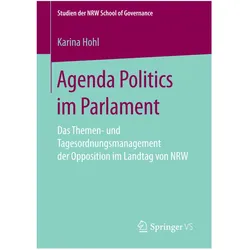 Agenda Politics im Parlament, Fachbücher von Karina Hohl