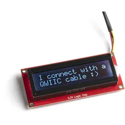 SparkFun Qwiic - 16x2 SerLCD, RGB Text
