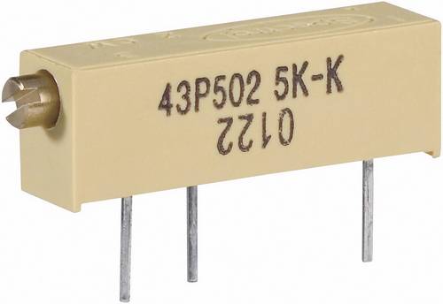 Vishay M43P200KB40 M43P200KB40 Spindeltrimmer 15-Gang linear 0.75W 20Ω 5400°