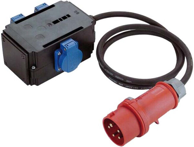 Bachmann Adaptateur CEE 1xPrise 16A 3xProtection 349.027 (349.027)