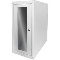 SOHO PC-Schrank, IT-Schrank hellgrau