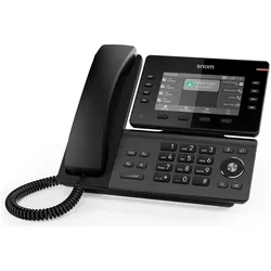 Snom D812 SIP Tischtelefon, Telefon, Schwarz