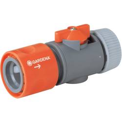 GARDENA 00942-50 Kunststoff Regulierstop 13 mm (1/2) Ø, Steckkupplung