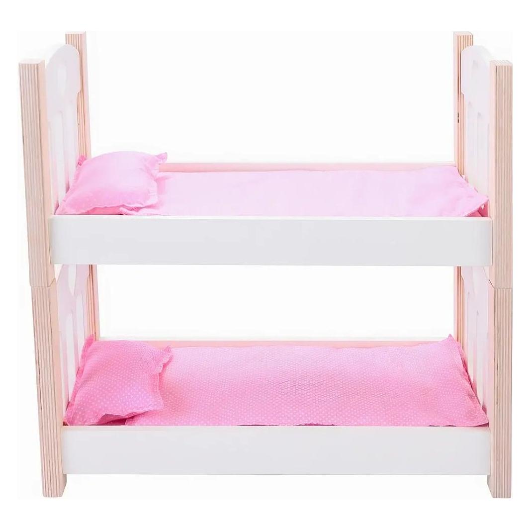 Engelhart Puppen-Etagenbett - Rosa/weiss (606011)