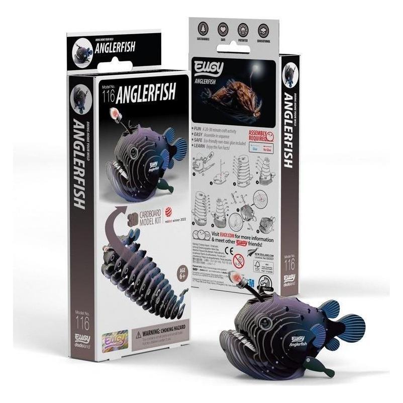 Fat Brain Toys Tiefsee-Anglerfisch Eugy Eco 3D Puzzle (54614057)