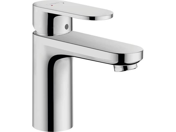Vernis Blend Mitigeur de lavabo 100 avec tirette et vidage synthétique, chromé (71551000)