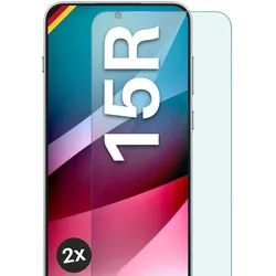 moex Klares Panzerglas für OnePlus 15R – passgenaue 9H Schutzfolie für zuverlässigen Displayschutz – ShockProtect Klar