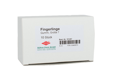 Büttner-Frank GmbH FINGERLING Gummi Gr.7 transparent 10 St 03465573