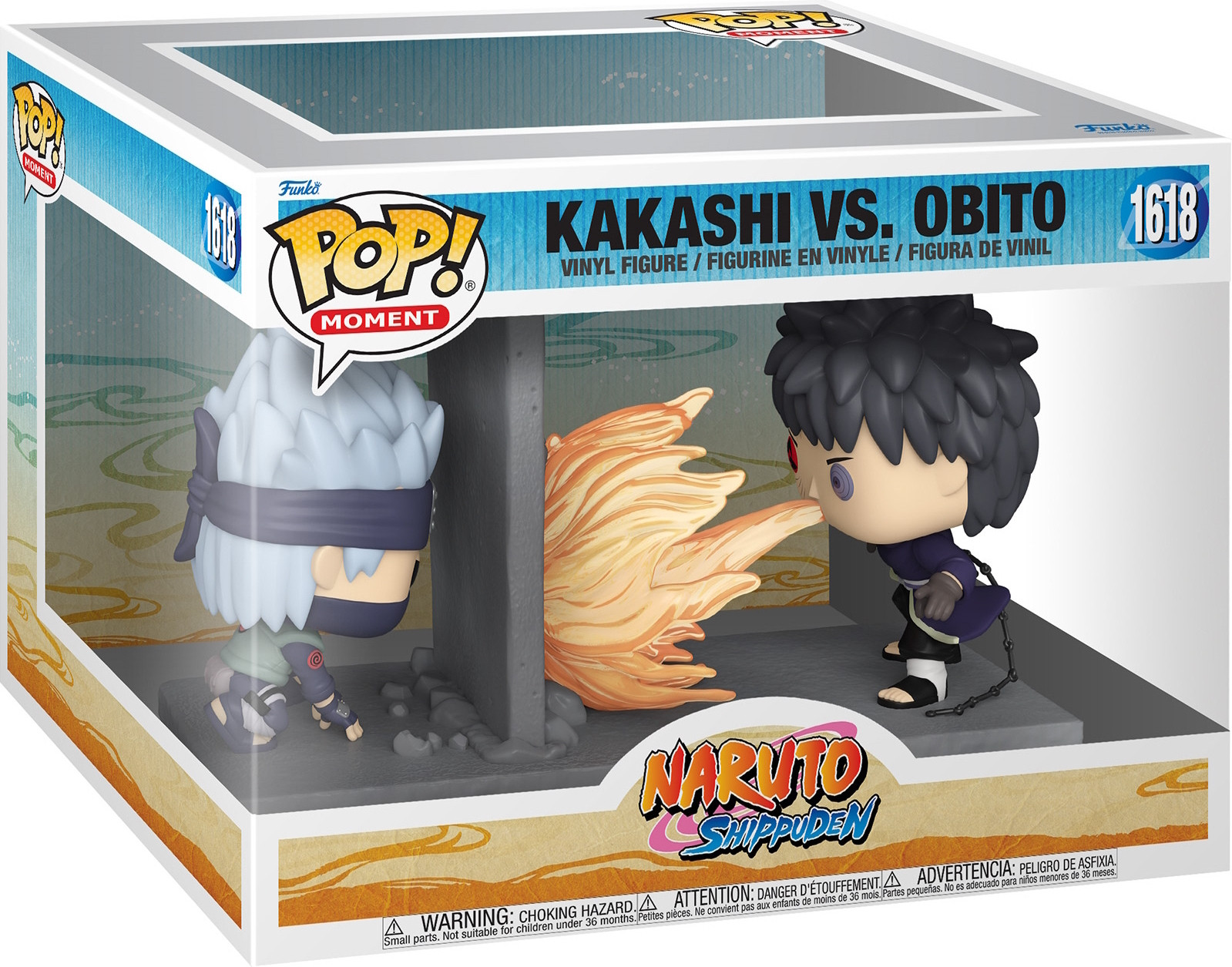 Funko Moments Naruto Shippuden Kakashi vs. Obito 1618
