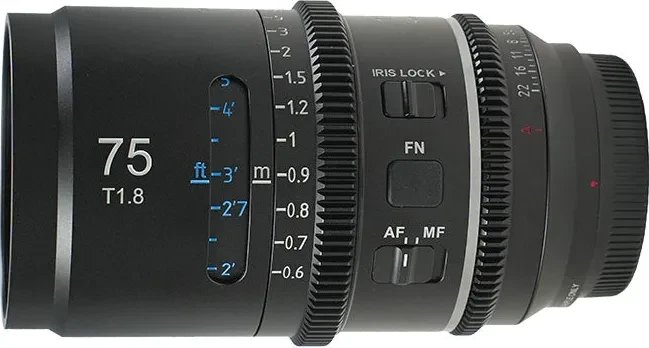 SIRUI Astra Series 75 mm T1.8 1.33X Full-frame Anamorphic Cine Lens (Z Mount, Neutral Flare)