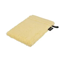 VOSSEN Waschhandschuh  Vienna Supersoft ¦ gelb ¦ Maße (cm): B: 16