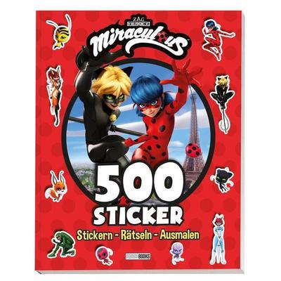 Miraculous: 500 Sticker - Stickern - Rätseln - Ausmalen, Taschenbuch von Panini, Panini, 978-3-8332-4475-9