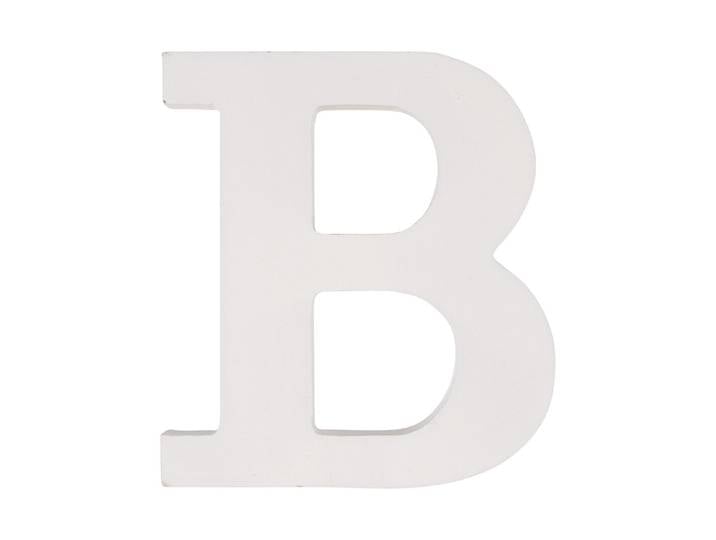 MDF Buchstabe B, FSC 100%, 9,5x2x11cm