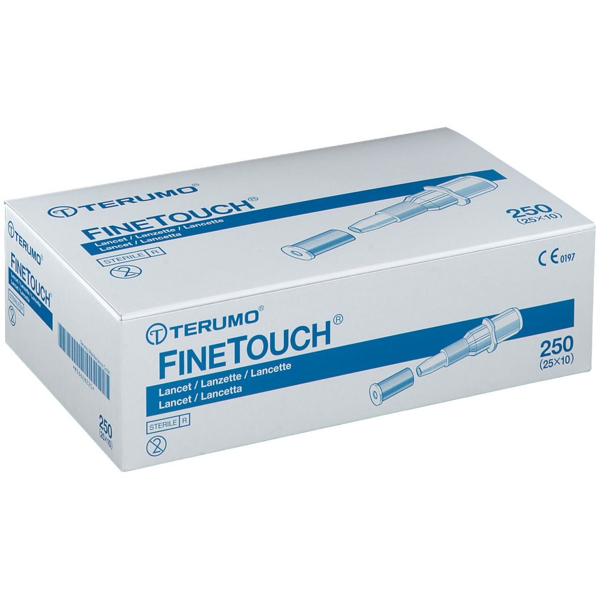 Terumo FineTouch Einmallanzetten 250 St Lanzetten
