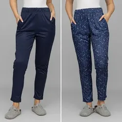 JERYMOOD HOMEWEAR 2 Loungehosen Janne Mikrofaser 1/1-Länge bedruckt & uni