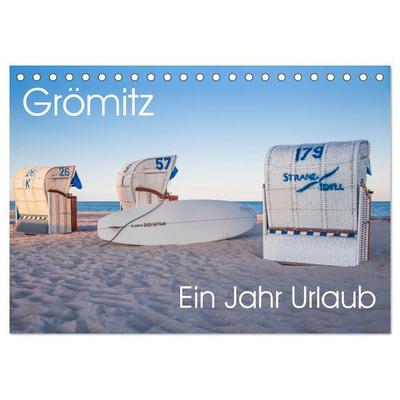 Grömitz - Ein Jahr Urlaub (Tischkalender 2027 DIN A5 quer), CALVENDO Monatskalender