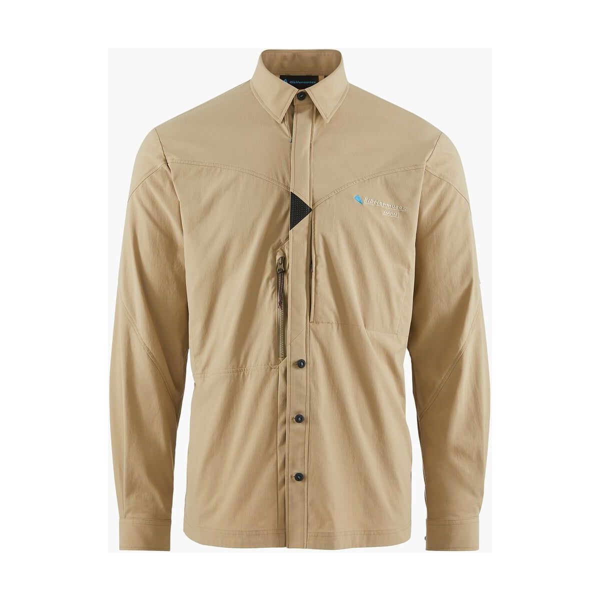 Klättermusen Garm LS Shirt M's khaki (110) XXL 10171_110-XXL