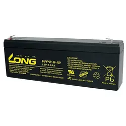 Kung Long WP2.6-12-M/F1 12V 2,6Ah AGM Bleiakku F1 4,8mm