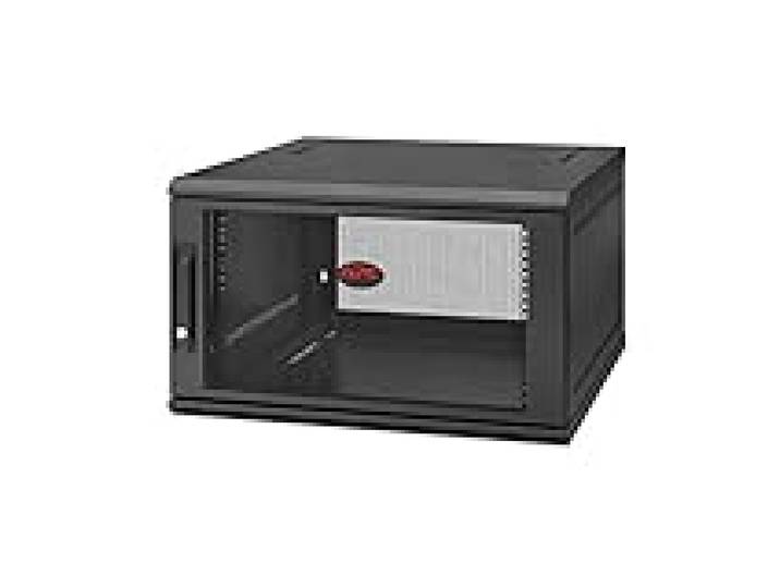 APC NetShelter WX 6U Single Hinged Wall-Mount Enclosure 600mm Deep Rack monté sur Le Mur Noir