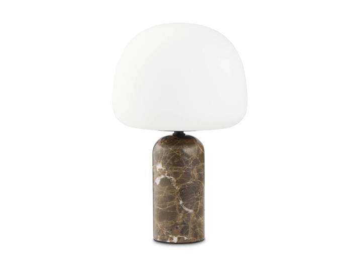 Northern Lampe de bureau Kin 33 cm Brown marble