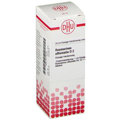 Rosmarinus Officinalis D 2 Dilution 20 ml