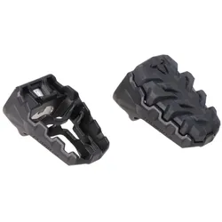 SW-Motech EVO Fußrasten-Kit - Schwarz. Aprilia Tuareg 660 Rally (24-).