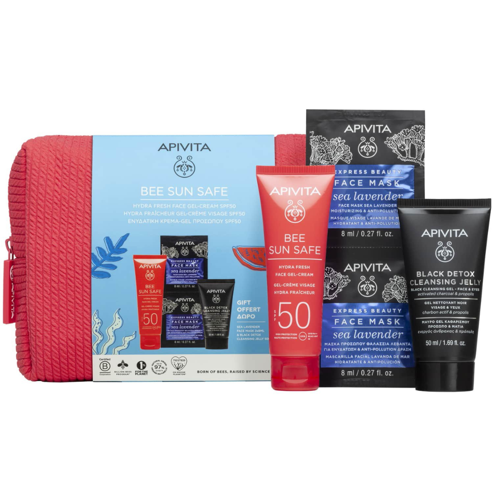 Apivita Bee Sun Safe Hydra Fresh Gel-Cream SPF50 No Color SPF50