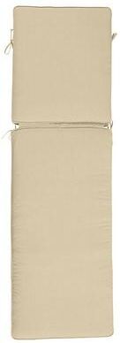 Replacement Chaise Cushion - 24x78 - Box Edge, Canvas Sand Sunbrella - Ballard Designs