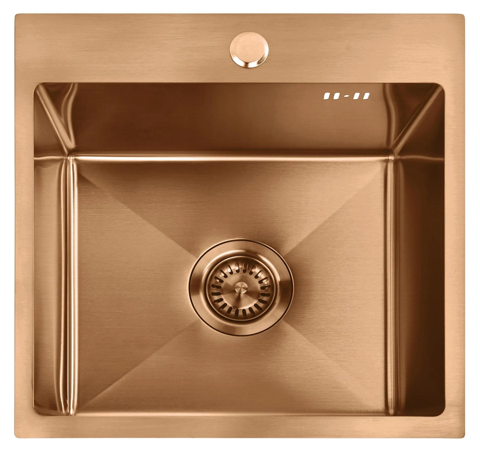 Rea Stalen Spoelbak Leo 40 Brush Copper