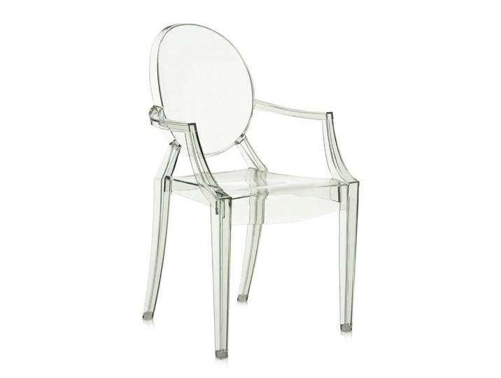 KARTELL chaise LOUIS GHOST (Vert - Polycarbonate 2.0 recyclé)