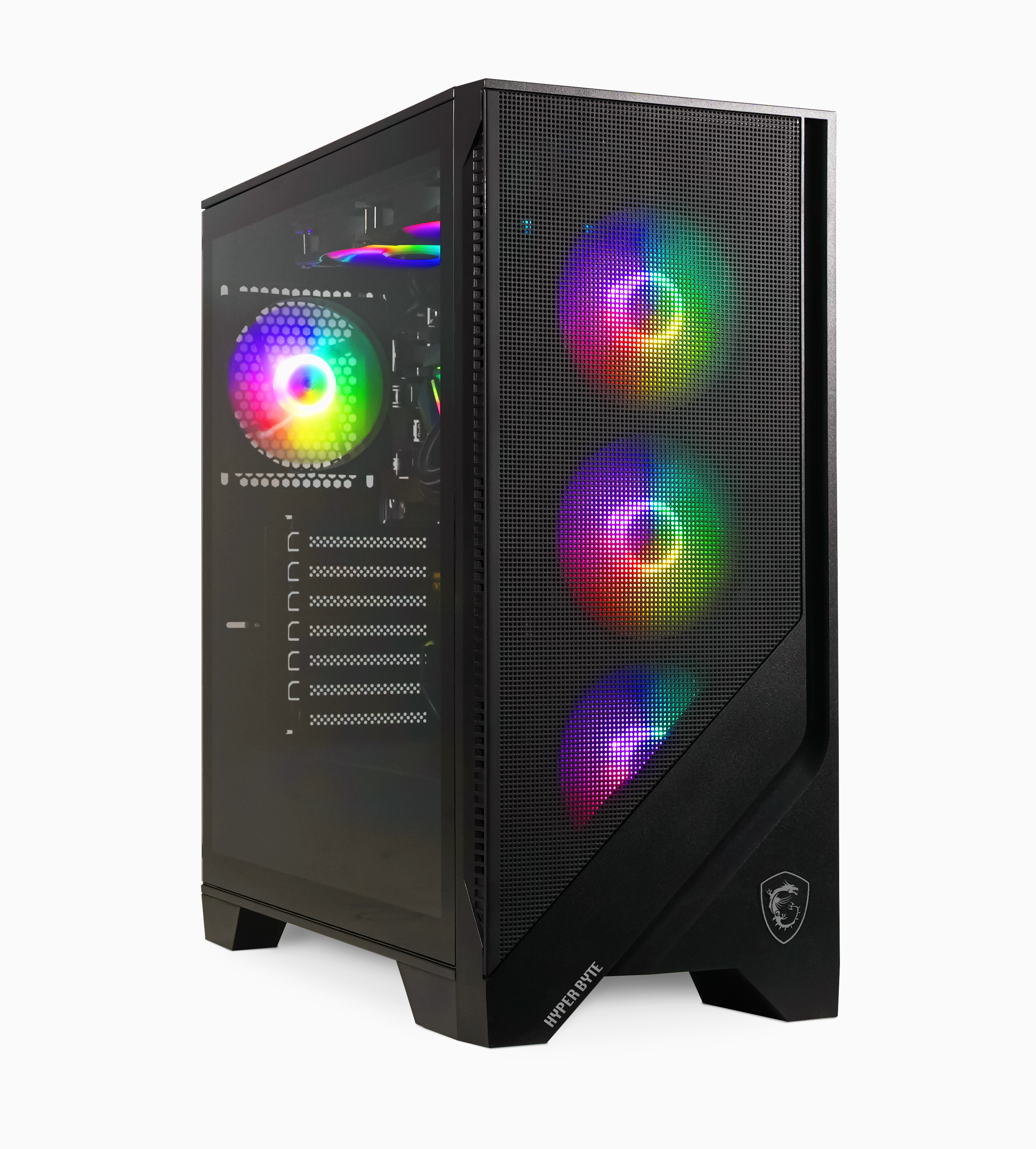 Hyper Byte Gaming PC - High End - Computer mit AMD Ryzen 7 5700G | 4,6 GHz | Vega 8 | 16GB RAM | 1TB SSD | Wasserkühlung | 4K Raytracing | Win11 Pro