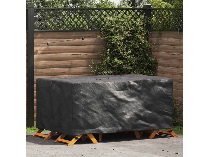 vidaXL Möbelbezug Uni Schwarz 172 x 113 x 73 cm 420D