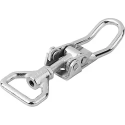 SPANNVERSCHLUSS MIT SPANNHAKEN EINSTELLBAR, ANSCHRAUBBOHRUNG SICHTBAR, FORM:A STANDARD, STAHL VERZINKT, F1=6500 (K0051.1611451)