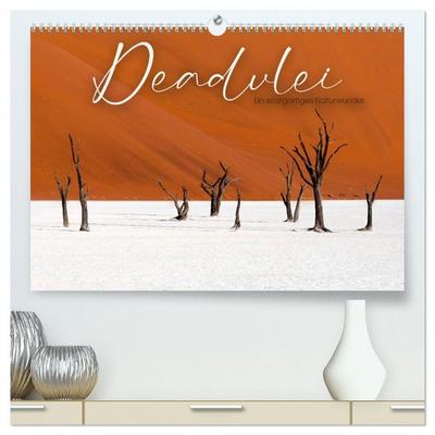 Deadvlei - Ein einzigartiges Naturwunder. (hochwertiger Premium Wandkalender 2026 DIN A2 quer), Kunstdruck in Hochglanz