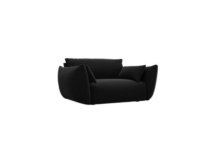 Design Sessel Clau Samt Schwarz chosen by Bloomingloft