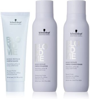 Schwarzkopf Professional Blondme Set conjunto para cabelo loiro e grisalho . Blondme Set