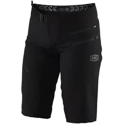 100%, Damen, Velohosen, Airmatic Shorts (L), Schwarz