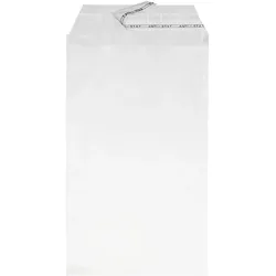 100 Klappenbeutel, wiederverschließbar, PE-Folie, transparent PE | 50 μm | 110 x 170 mm