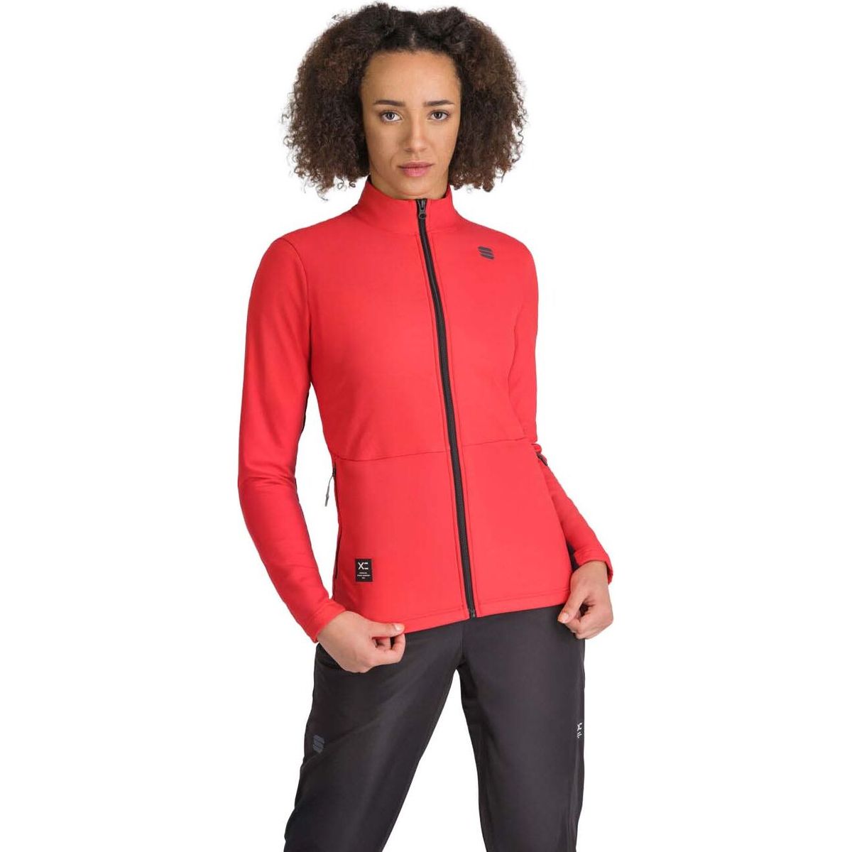 Sportful Offset W Jacket hibiscus/black (672) L 0425527-672-L