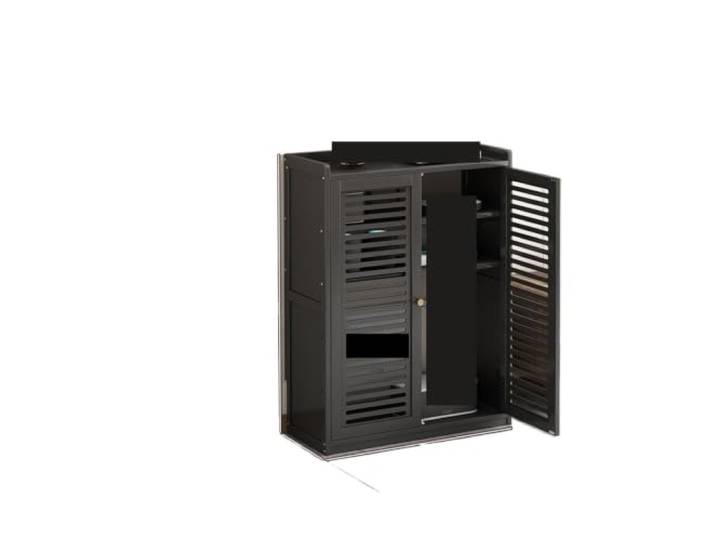‌WiFi-Organizer-Schrank ohne Bohren Wandmontiertes Router-Regal mit Abdeckung(Color 5)
