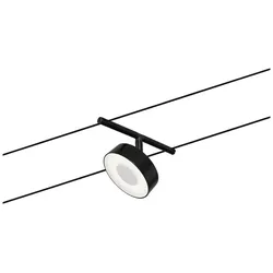 Paulmann CorDuo LED Seilsystem Circle Einzelspot180lm 5W 3000K12V Schwarz matt 94480