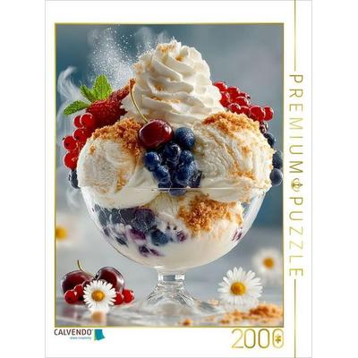CALVENDO Puzzle Eiszeit ist Beerenzeit | 2000 Teile Lege-Größe 90x67cm Foto-Puzzle für glückliche Stunden