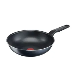 Tefal Wokpfanne  XL Force ¦ schwarz ¦ Aluminium Ø: 28.0
