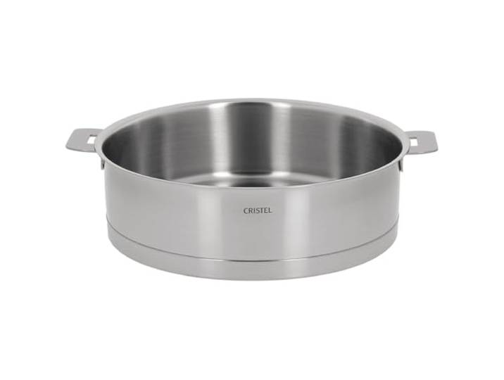 Cristel - S24QL - Sauteuse INOX 24cm - sans poignée Amovible - Collection Strate