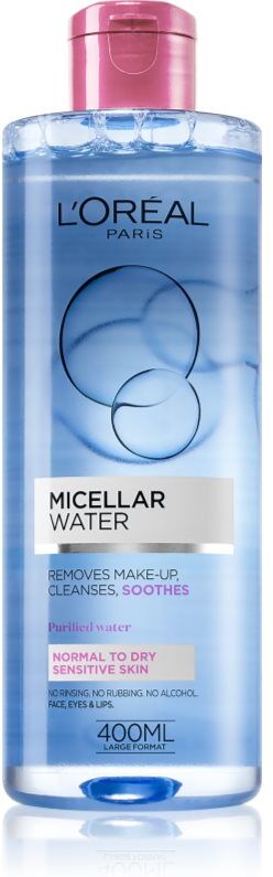 L’Oréal Paris Micellar Water micellar water for normal to dry and sensitive skin 400 ml