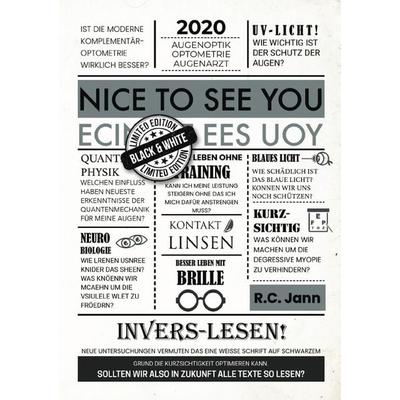 Nice to see You - black&white edition, Taschenbuch von R. C. Jann, Epubli, 978-3-7529-4193-7
