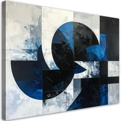 LEINWANDBILD 3D und geometrisch 60x40cm