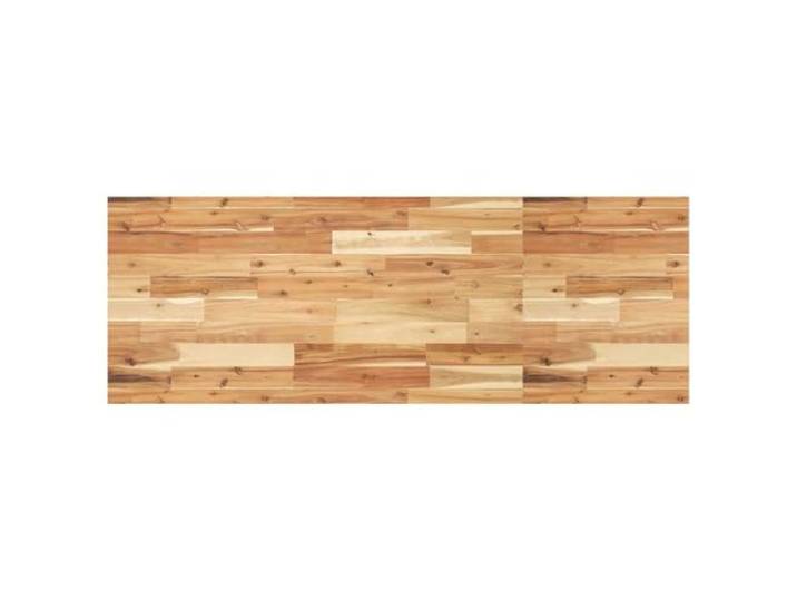 KLGBNCVE Tischplatte Rechteckig 160x50x2 cm Massivholz Akazie Robust, Pflegeleicht, Vielseitig für Esstisch, Bistrotisch, Couchtisch