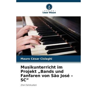 Musikunterricht im Projekt 'Bands und Fanfaren von São José - SC' -