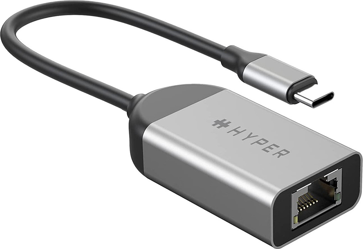 HyperDrive Netwerkadapter USB-C 2.5GBase-T x 1 Zilver